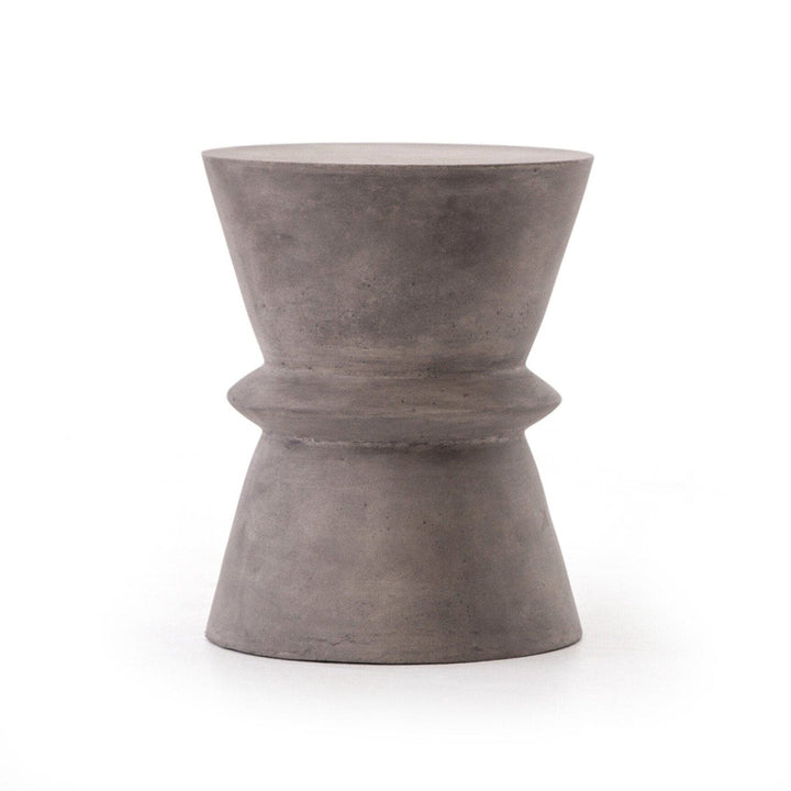 Nora End Table - Dark Grey