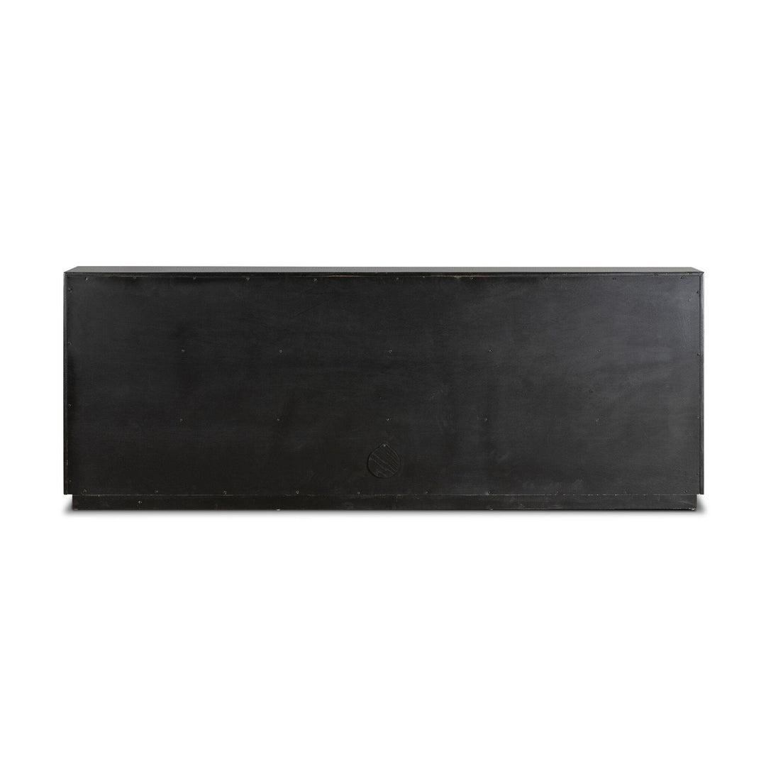 Harper Large Media Console - Burnished Black