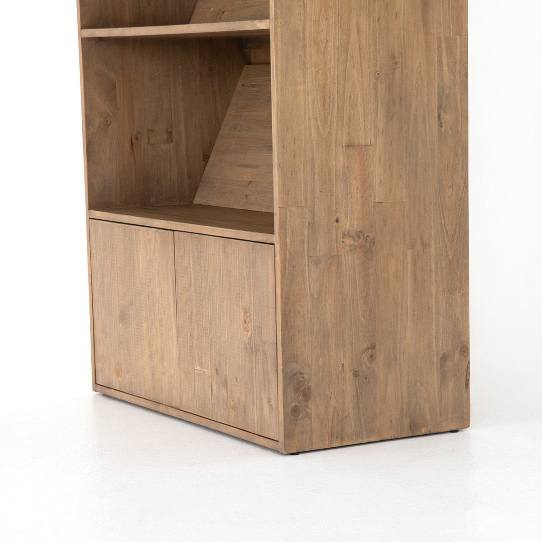 Basil Bookshelf - Smoked Pine