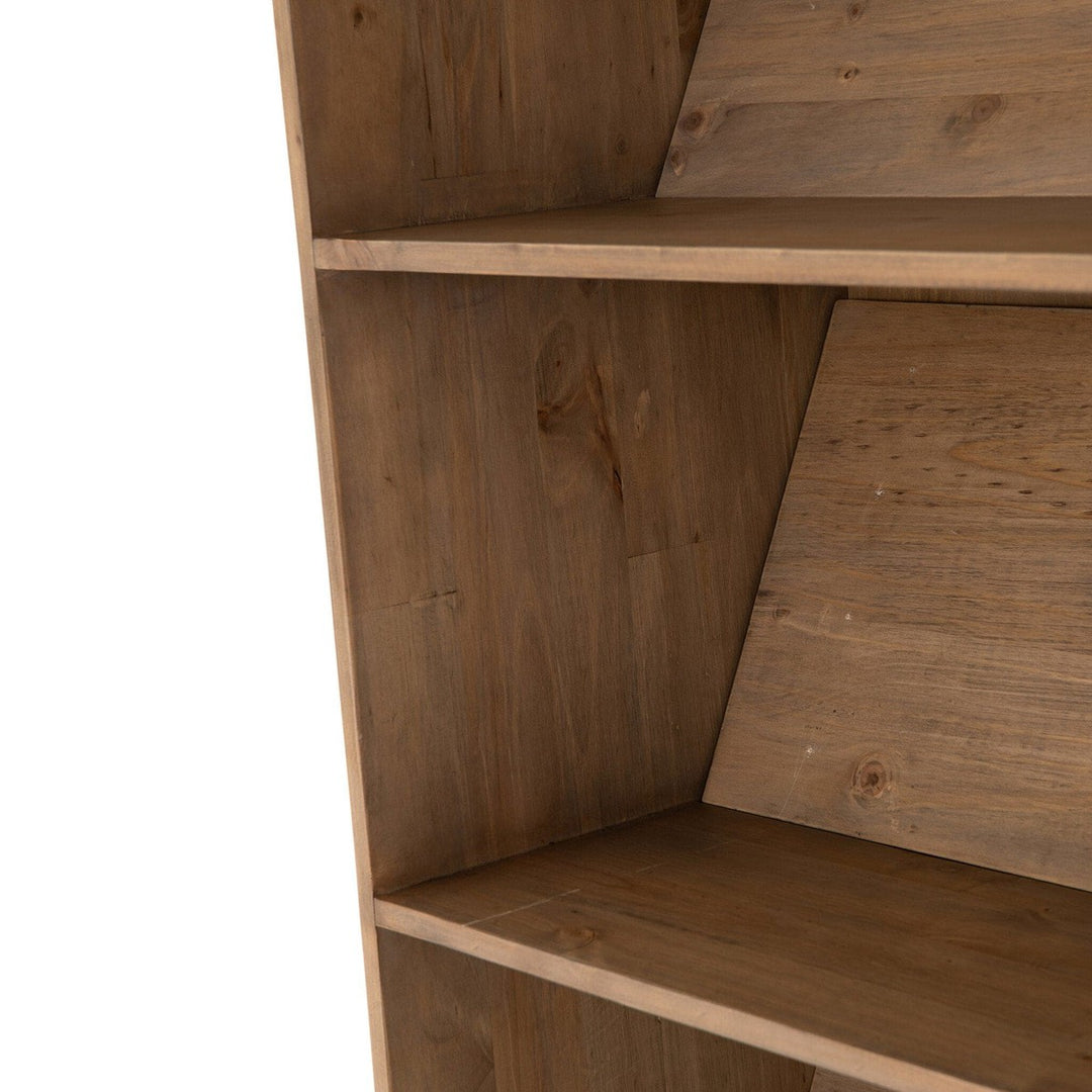 Basil Bookshelf - Smoked Pine