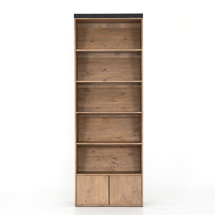 Basil Bookshelf - Smoked Pine