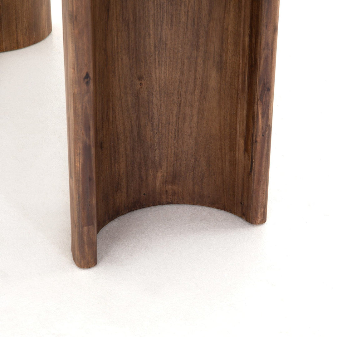 Hudson Dining Table - Seasoned Brown Acacia