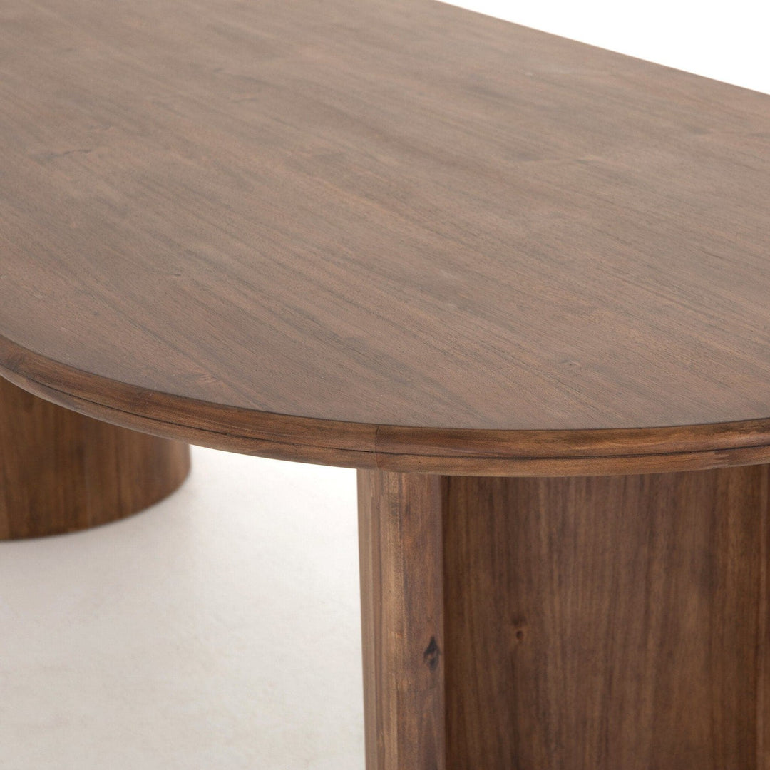 Hudson Dining Table - Seasoned Brown Acacia