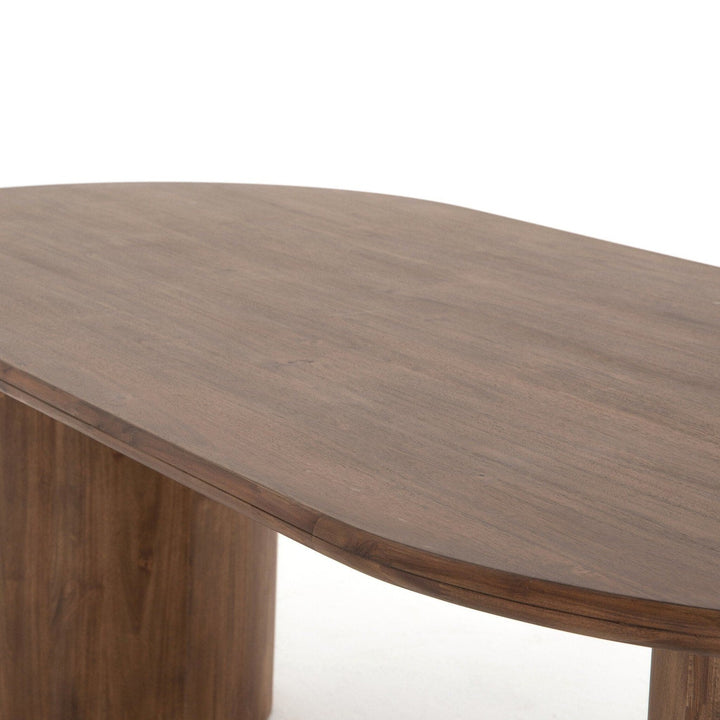 Hudson Dining Table - Seasoned Brown Acacia