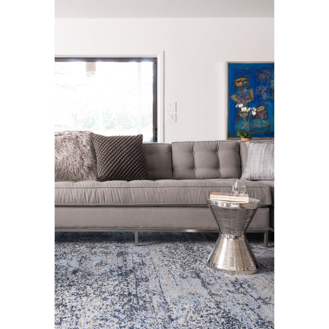 Loloi Viera Lt. Blue / Grey 5'-3" x 7'-7" Area Rug