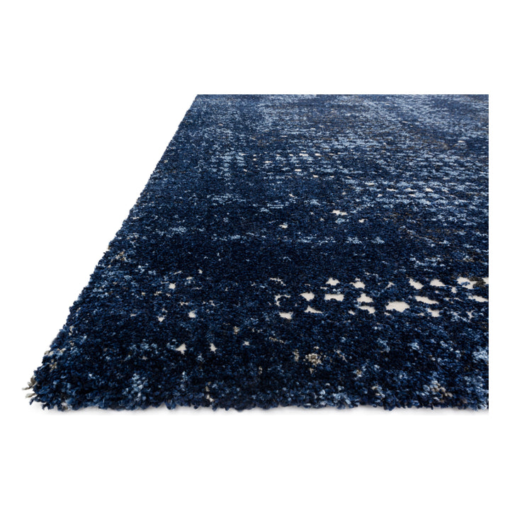 Loloi Viera Dark Blue / Light Blue 18" x 18" Sample Rug