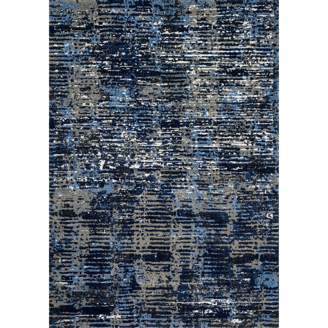 Loloi Viera Dark Blue / Grey 2'-5" x 7'-7" Runner Rug