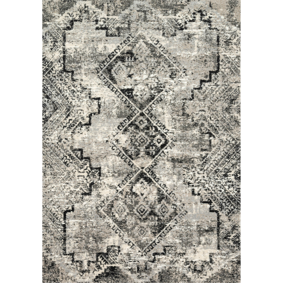 Loloi Viera Grey / Black 8'-11" x 12'-5" Area Rug