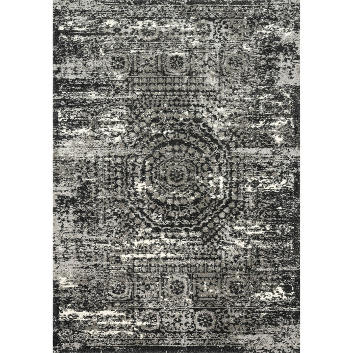 Loloi Viera Graphite / Black 2'-5" x 7'-7" Runner Rug