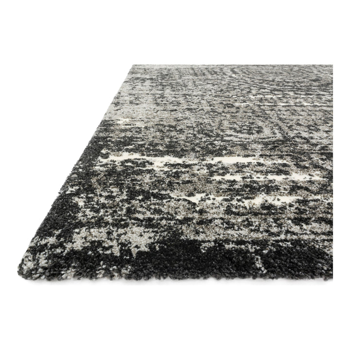 Loloi Viera Graphite / Black 2'-5" x 7'-7" Runner Rug