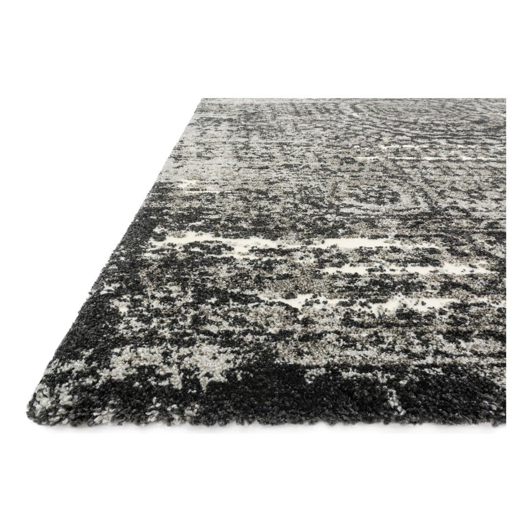 Loloi Viera Graphite / Black 5'-3" x 7'-7" Area Rug