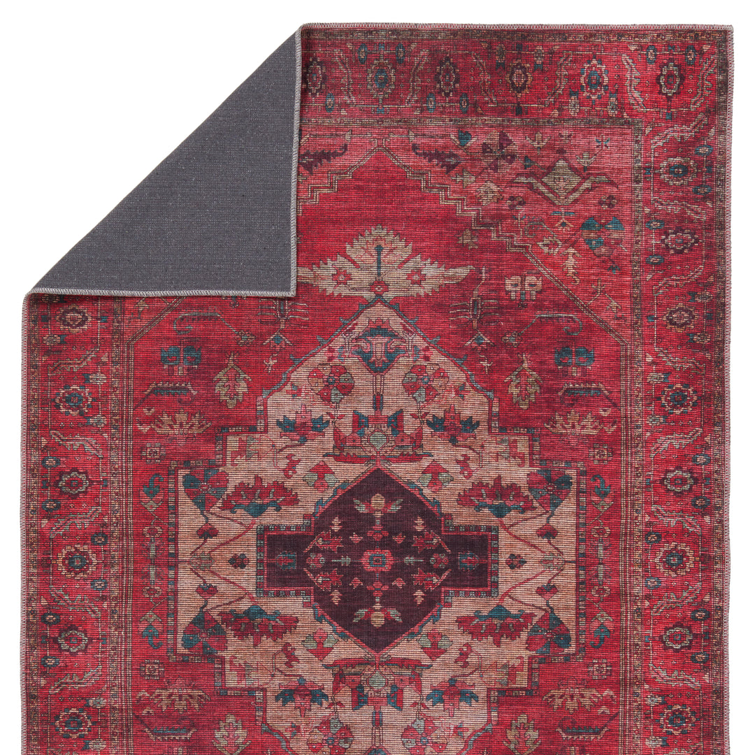 Vibe by Jaipur Living Monroe Medallion Red/ Brown Runner Rug (3'X8')