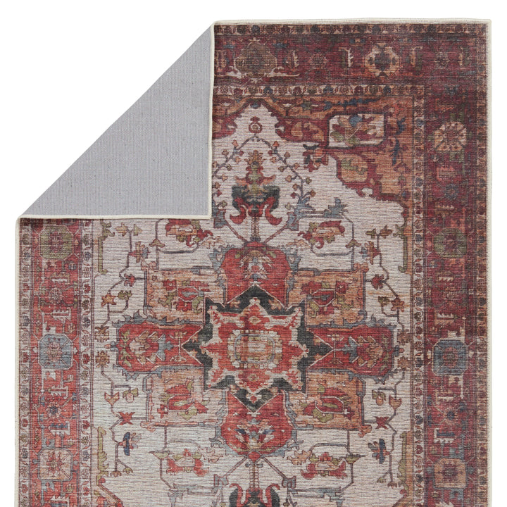 Vibe by Jaipur Living Hepburn Medallion Rust/ Beige Runner Rug (3'X8')