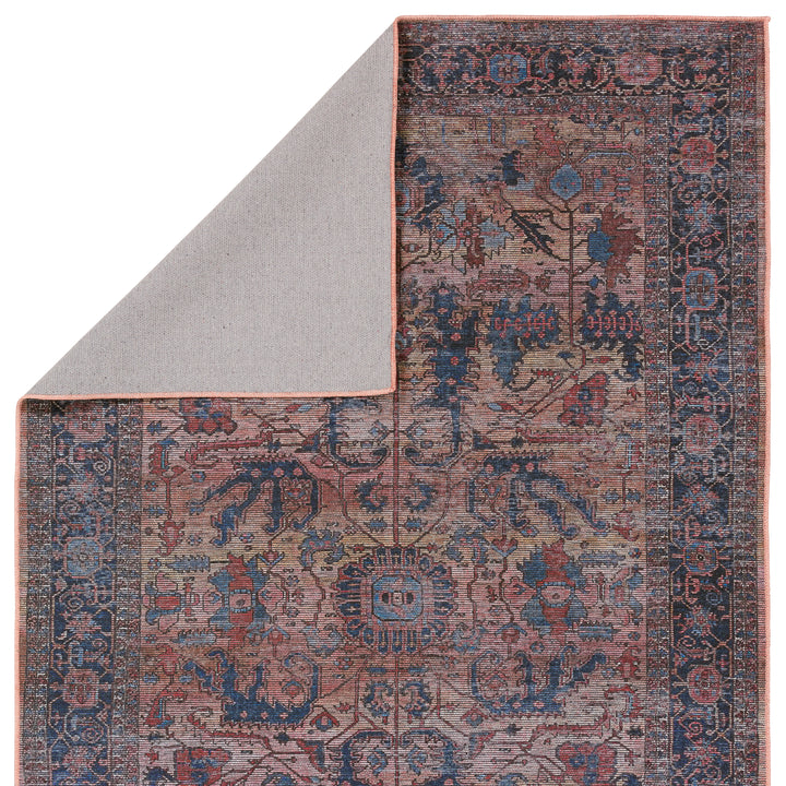 Vibe by Jaipur Living Ainsworth Medallion Blue/ Pink Area Rug (5'3"X8')