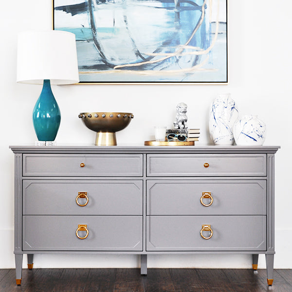 Bowls Harvey - Antique Brass Bowl With Stone Detail