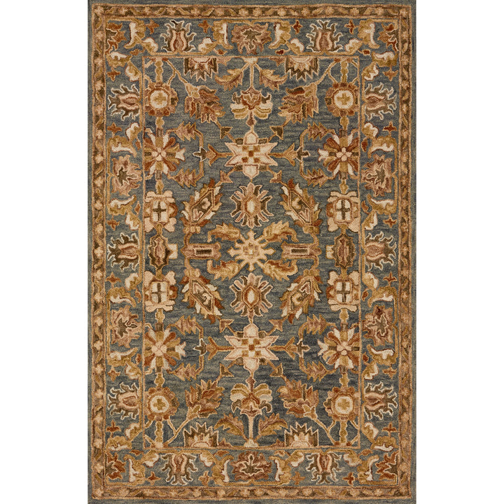 Loloi Victoria Slate 2'-3" x 3'-9" Accent Rug