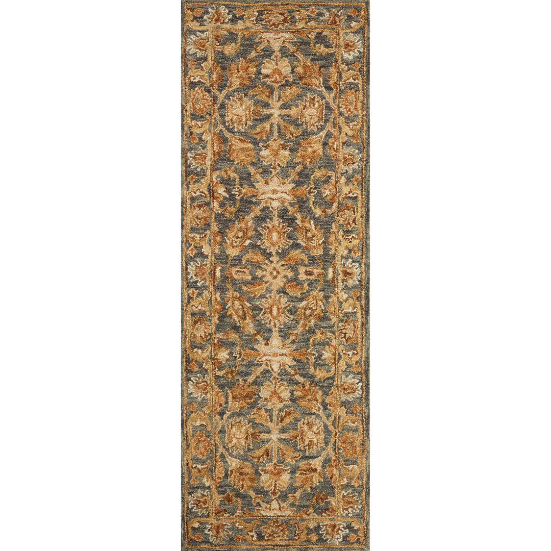 Loloi Victoria Slate 2'-6" x 7'-6" Runner Rug