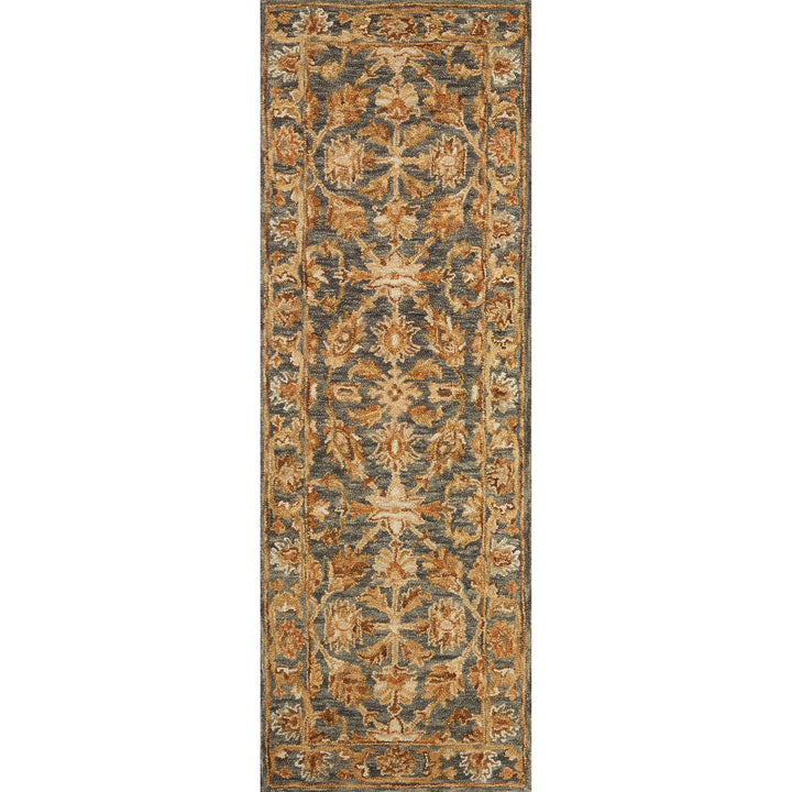 Loloi Victoria Slate 2'-6" x 7'-6" Runner Rug