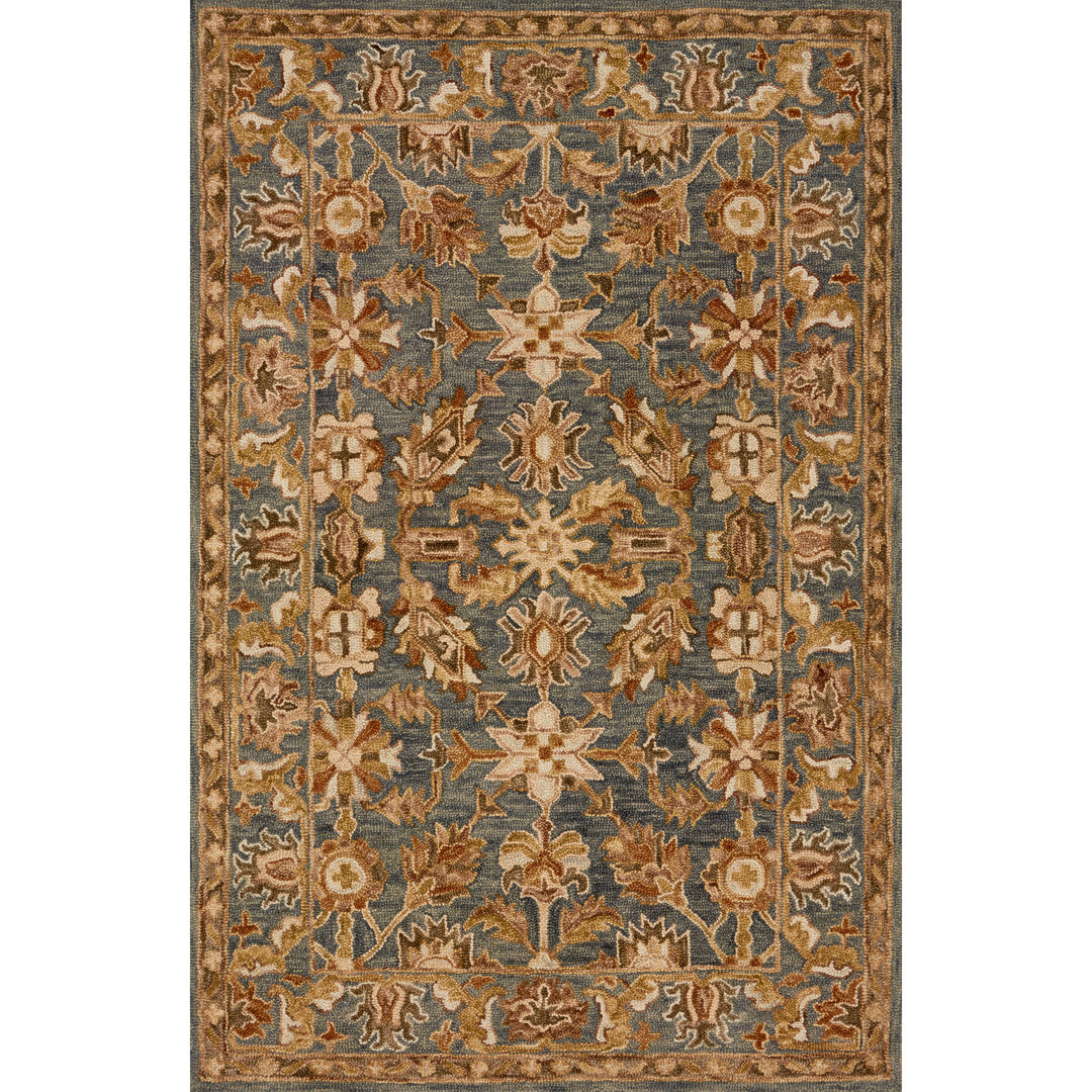 Loloi Victoria Slate 5'-0" x 7'-6" Area Rug