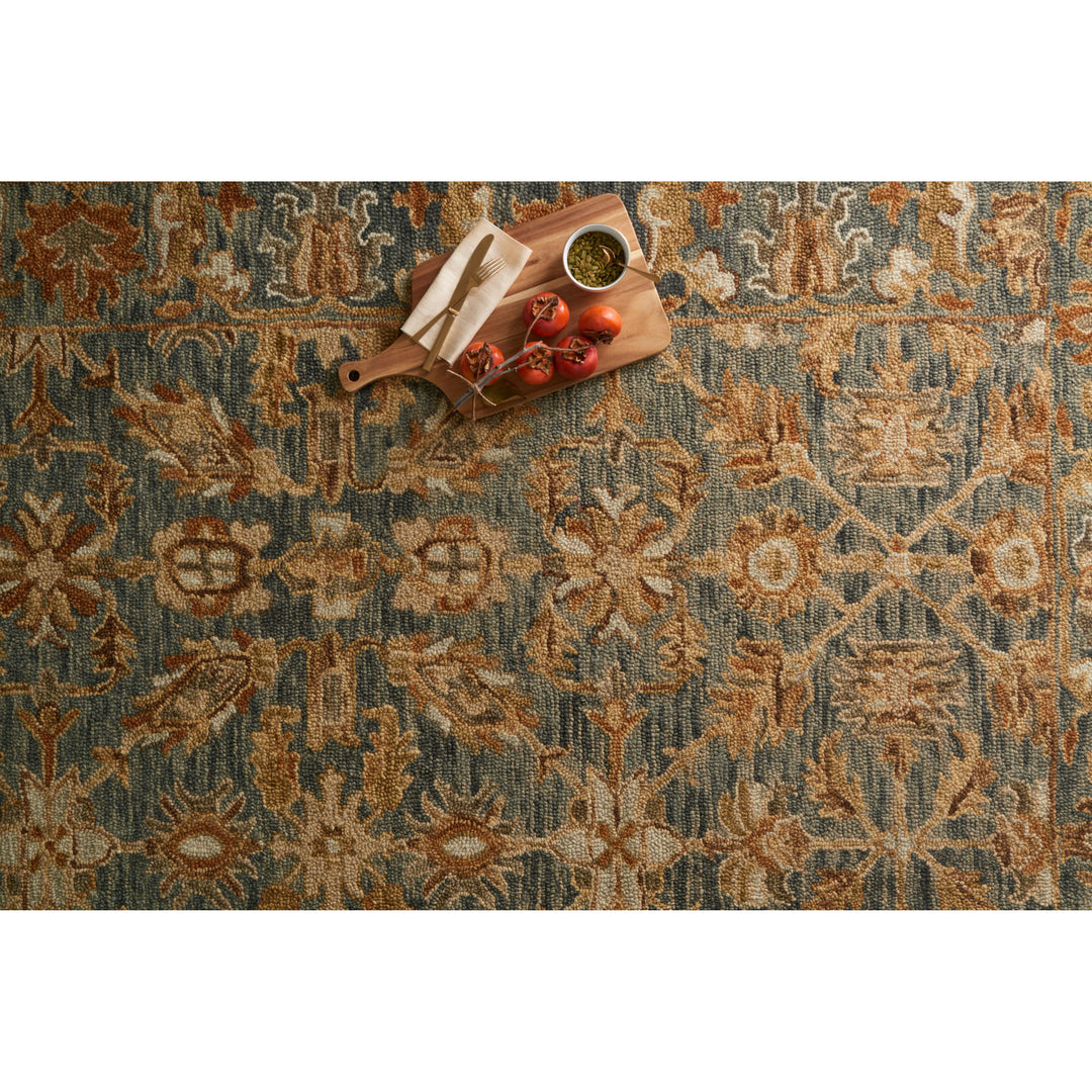 Loloi Victoria Slate 7'-9" x 9'-9" Area Rug