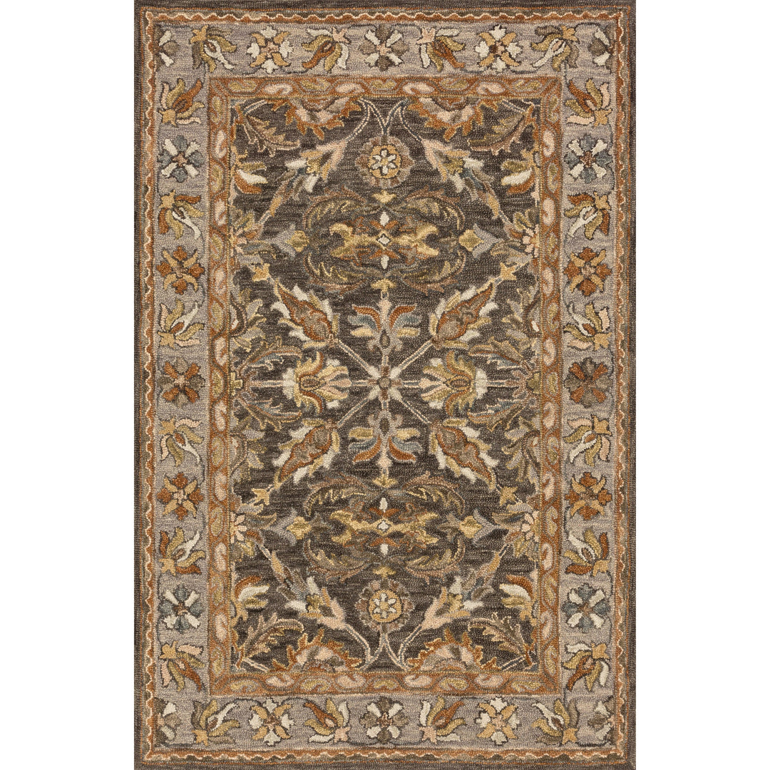 Loloi Victoria Dk Taupe / Grey 7'-9" x 9'-9" Area Rug