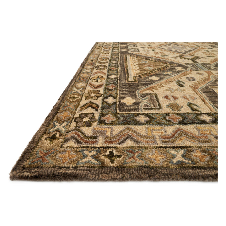 Loloi Victoria Walnut / Beige 3'-6" x 5'-6" Accent Rug