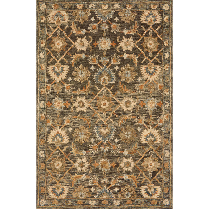 Loloi Victoria Dk Taupe / Multi 2'-3" x 3'-9" Accent Rug