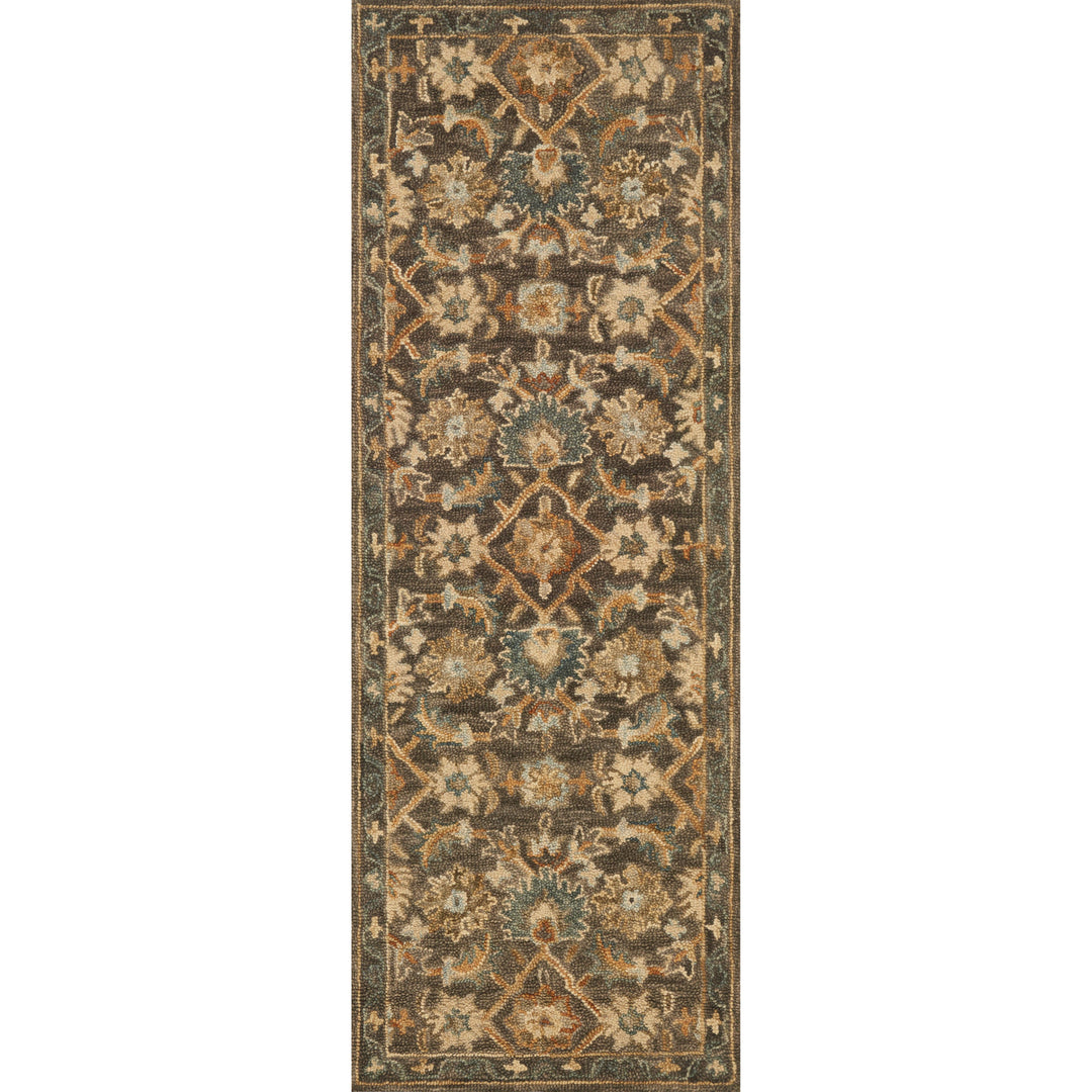 Loloi Victoria Dk Taupe / Multi 2'-3" x 3'-9" Accent Rug