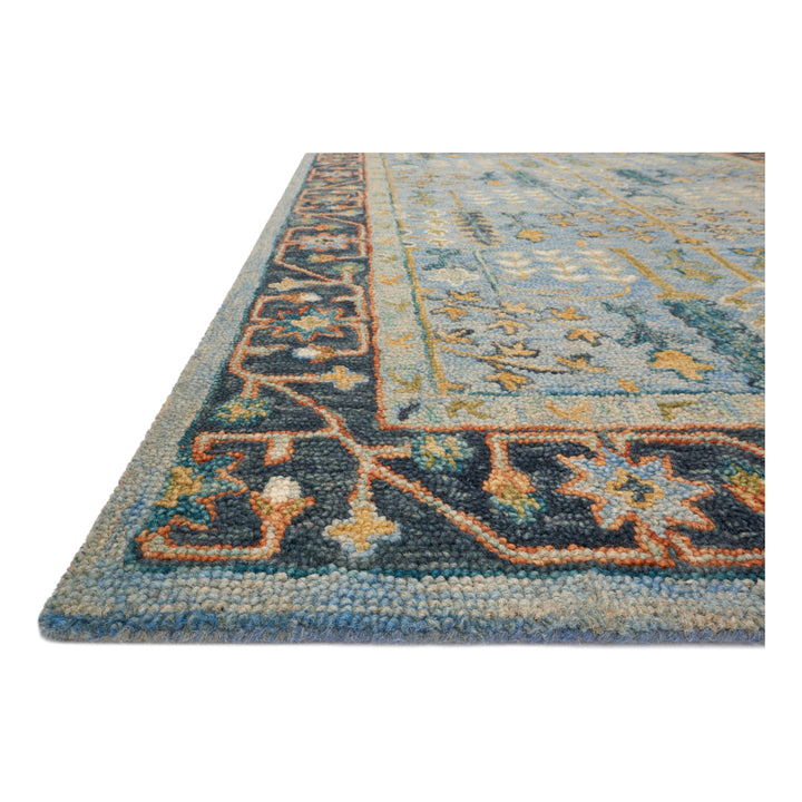 Loloi Victoria Lt Blue / Dk Blue 9'-3" x 13' Area Rug