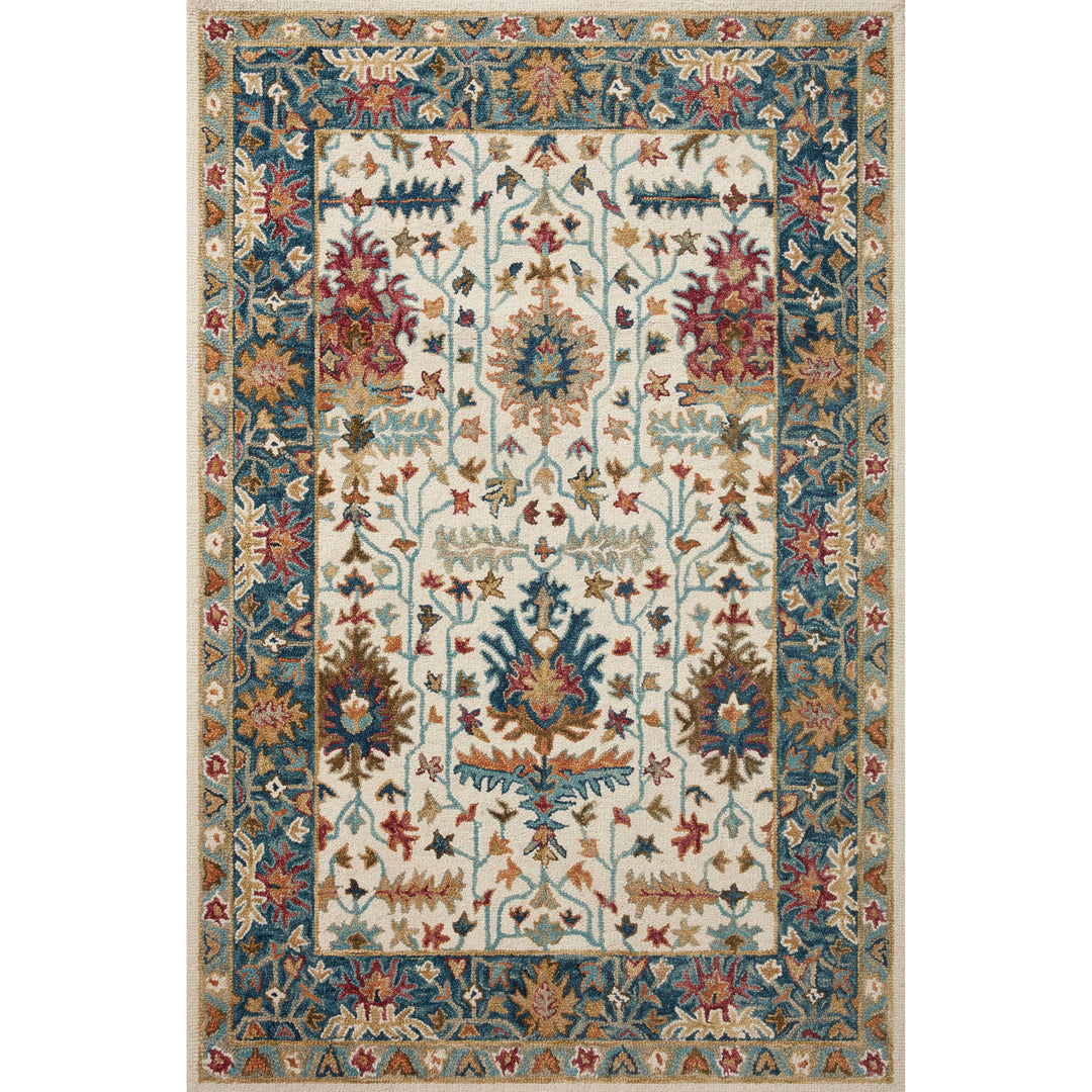 Loloi Victoria Ivory / Sky 9'-3" x 13' Area Rug