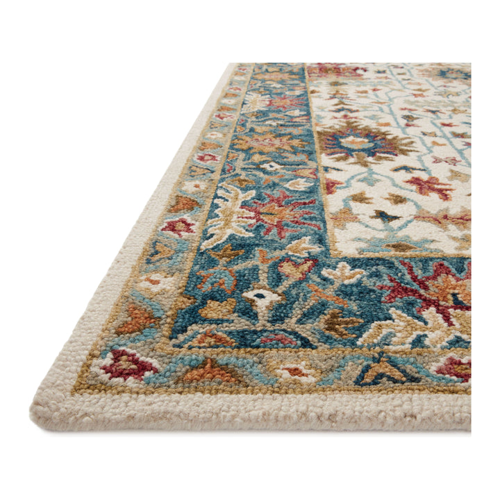 Loloi Victoria Ivory / Sky 2'-6" x 7'-6" Runner