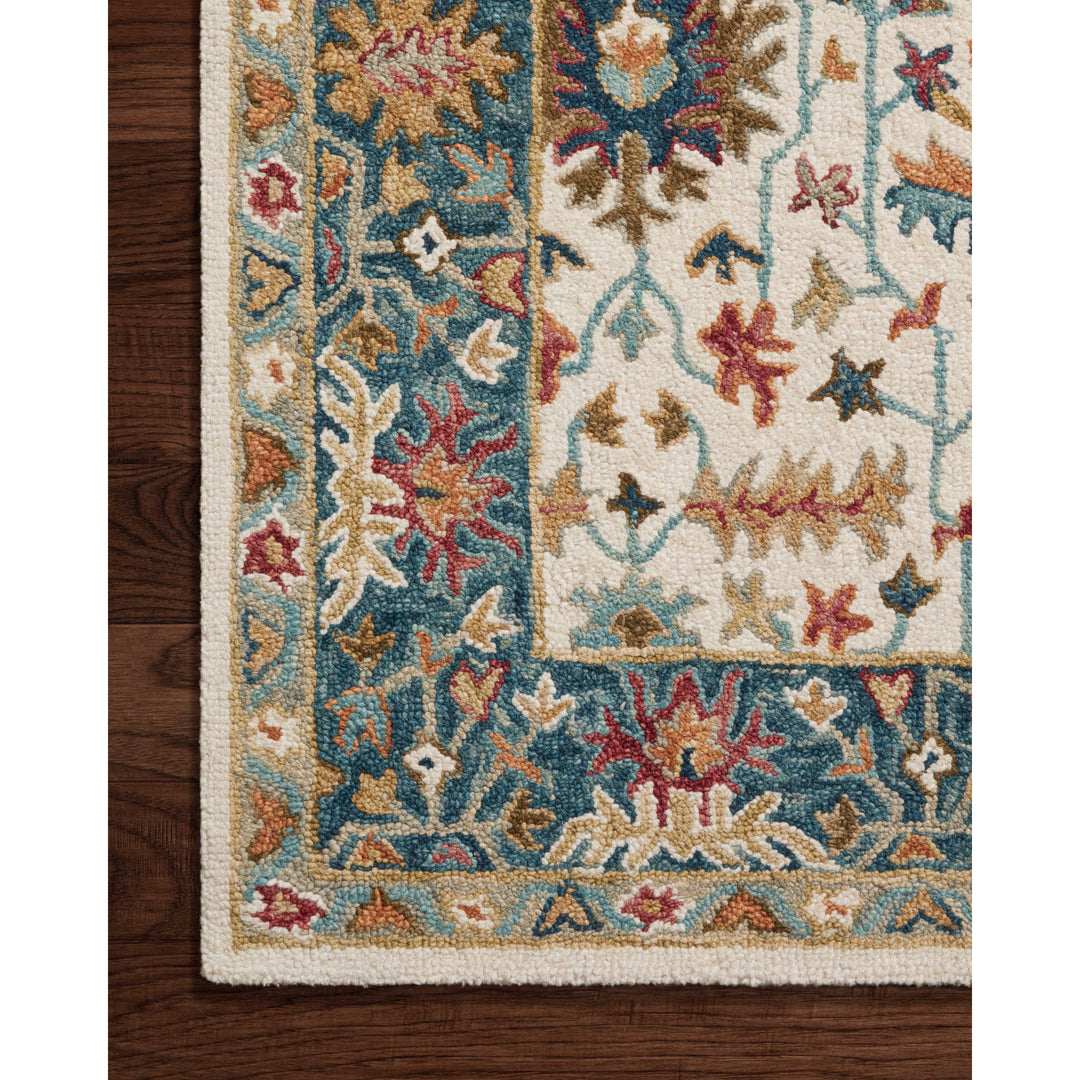 Loloi Victoria Ivory / Sky 2'-6" x 7'-6" Runner