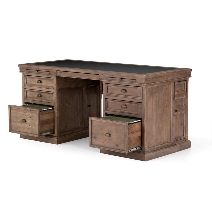 Madison Large Desk - Sundried Ash