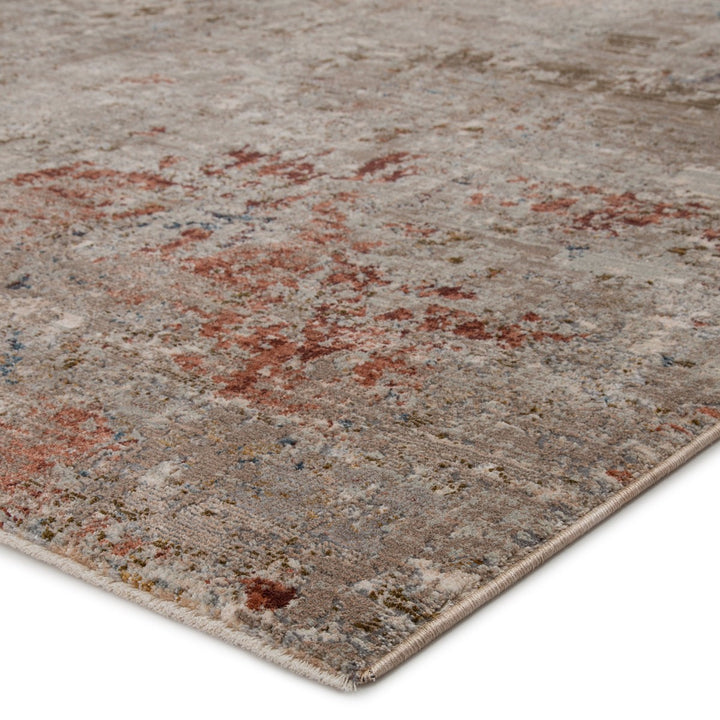 Jaipur Living Marzena Abstract Tan/ Rust Runner Rug (3'X8')