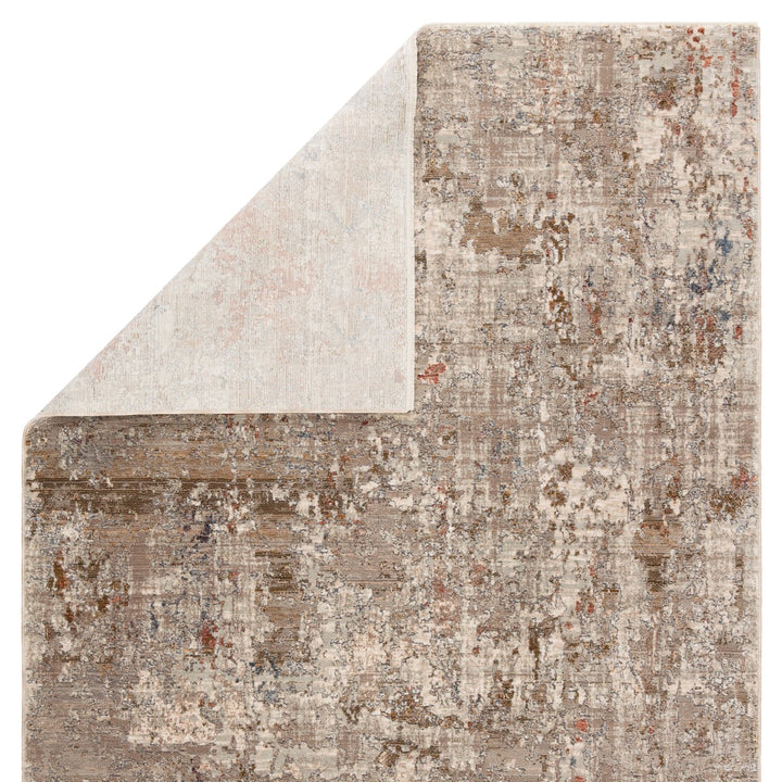 Jaipur Living Marzena Abstract Tan/ Rust Runner Rug (3'X8')