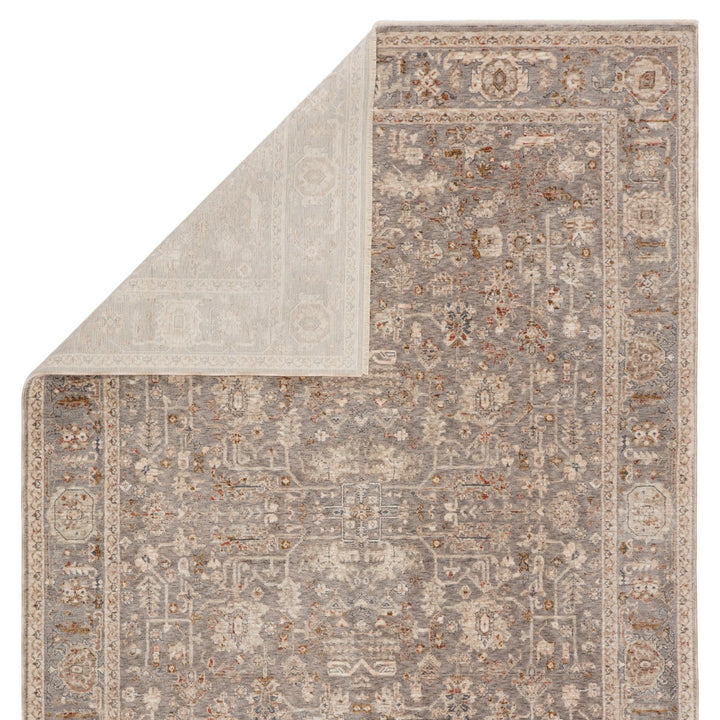 Jaipur Living Amaris Oriental Gray/ Cream Area Rug (8'X10')