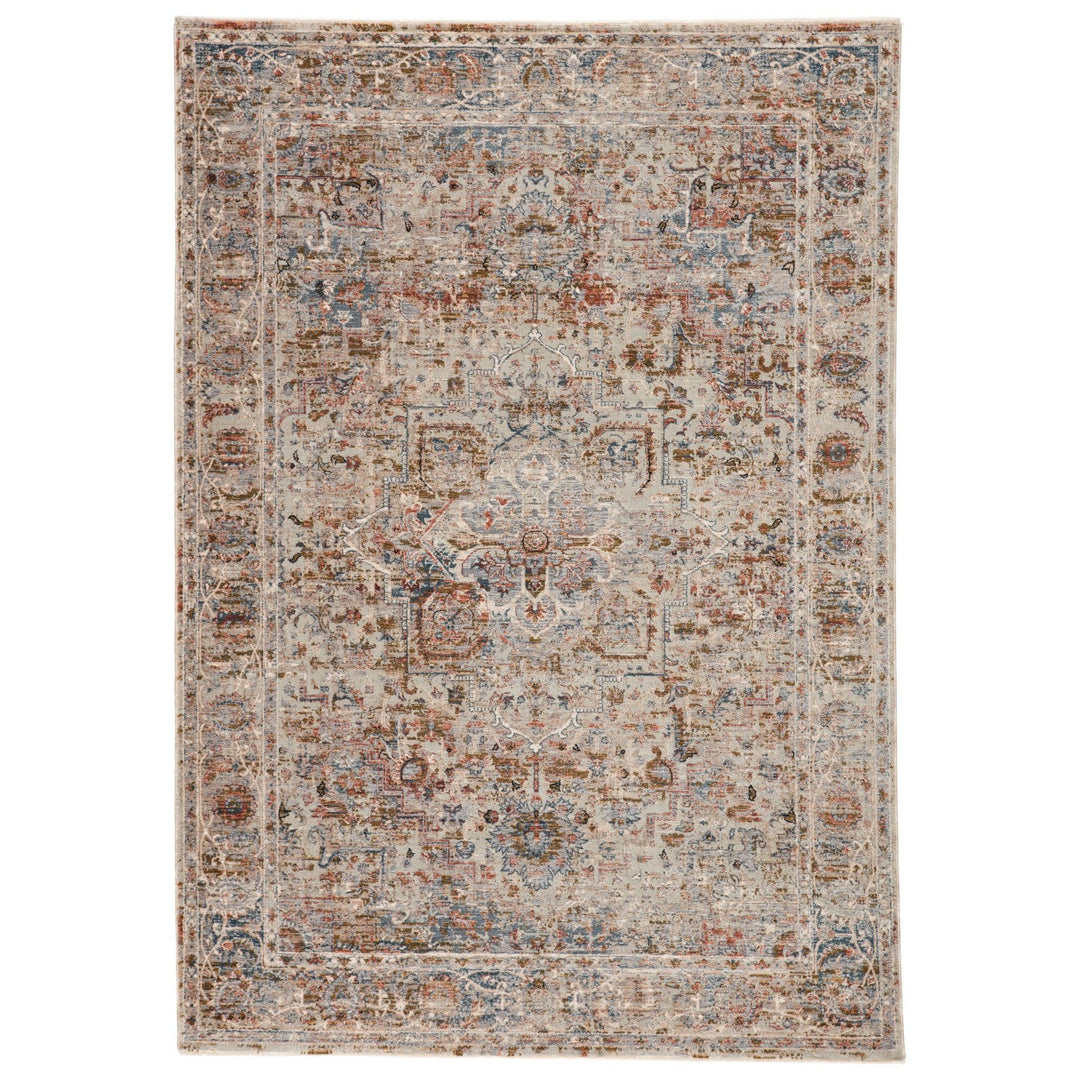 Jaipur Living Pierce Medallion Gray/ Multicolor Area Rug (6'X9')