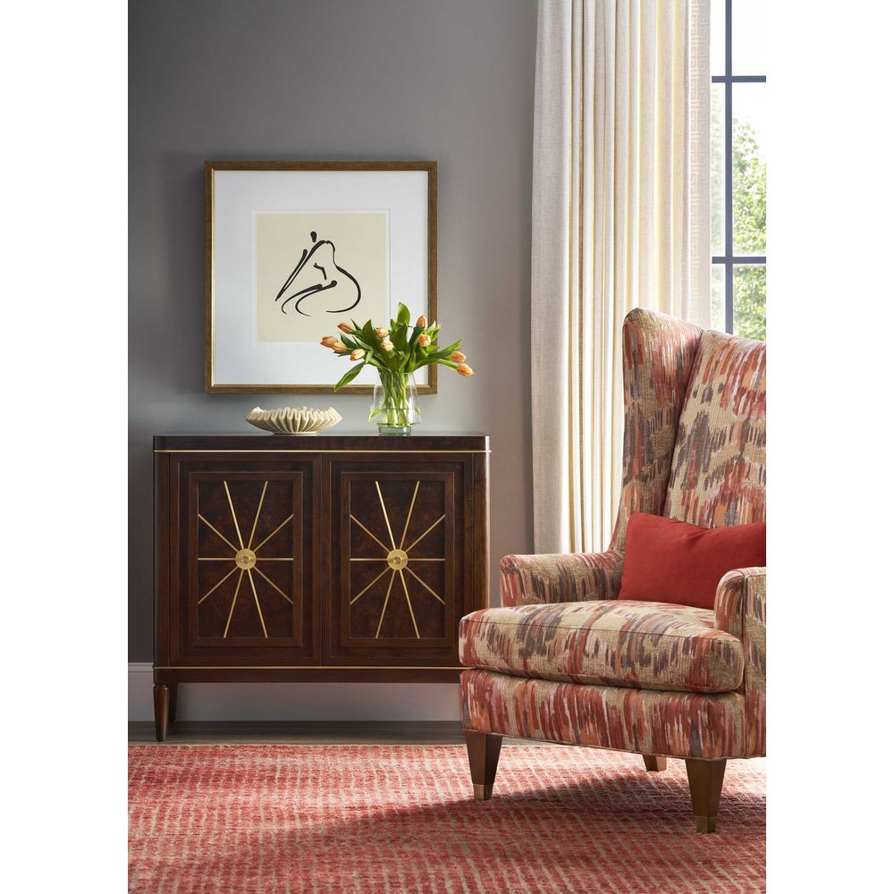 Cabinets & Curios Flora Two Door Cabinet