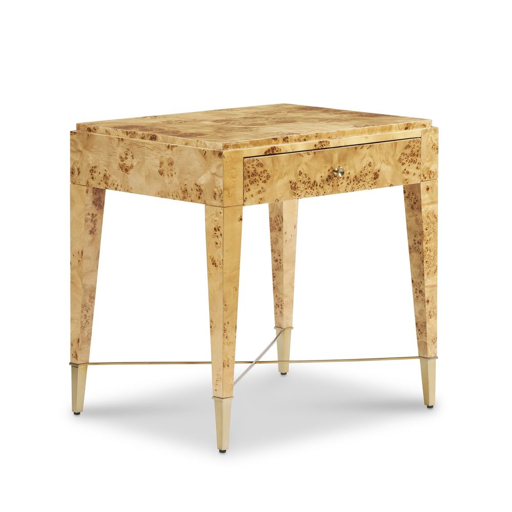 Side Tables Ellie Burl End Table