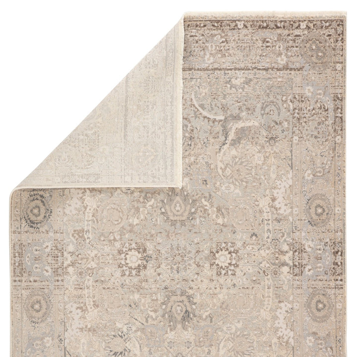 Jaipur Living Baptiste Oriental Gray/ Cream Runner Rug (2'6"X8')