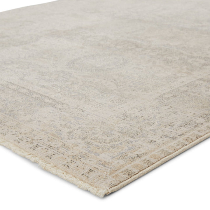 Jaipur Living Michon Oriental Gray/ Cream Runner Rug (2'6"X8')