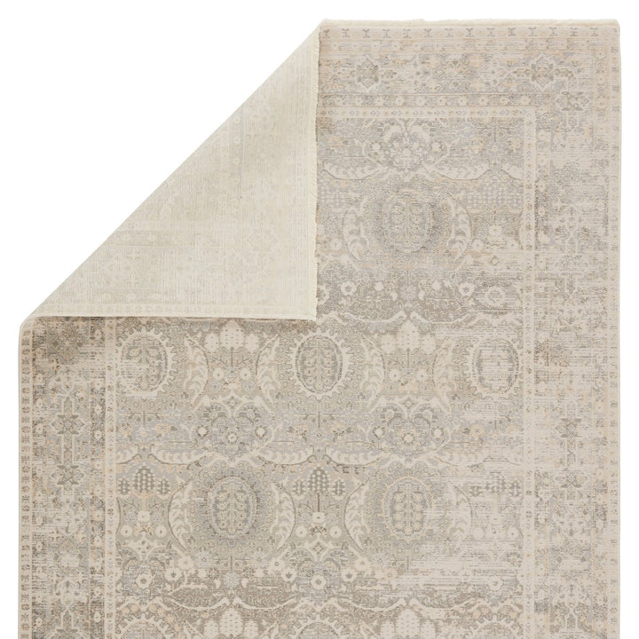 Jaipur Living Michon Oriental Gray/ Cream Area Rug (5'X7'6")