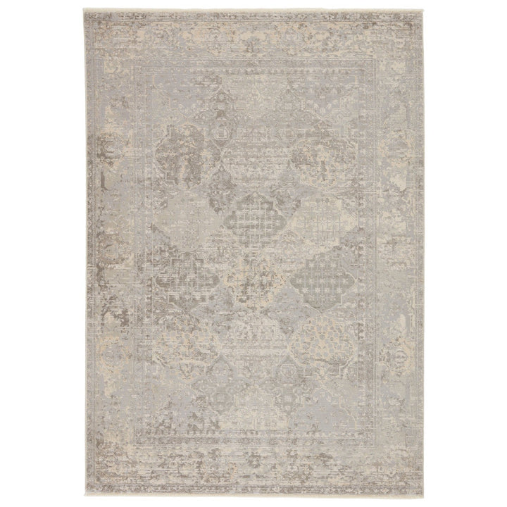 Jaipur Living Lourdes Trellis Gray/ Cream Area Rug (7'10"X10'10")