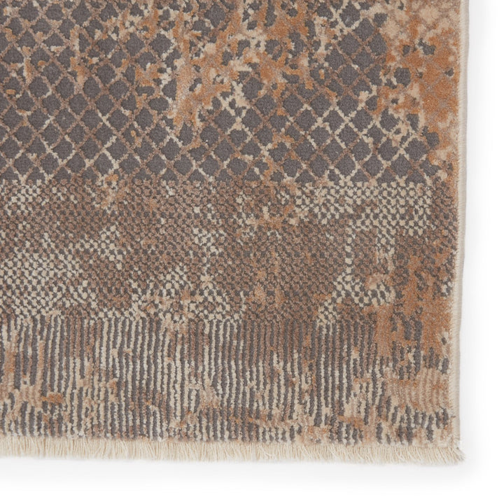 Jaipur Living Ezri Tribal Gray/ Tan Area Rug (9'6"X12'6")