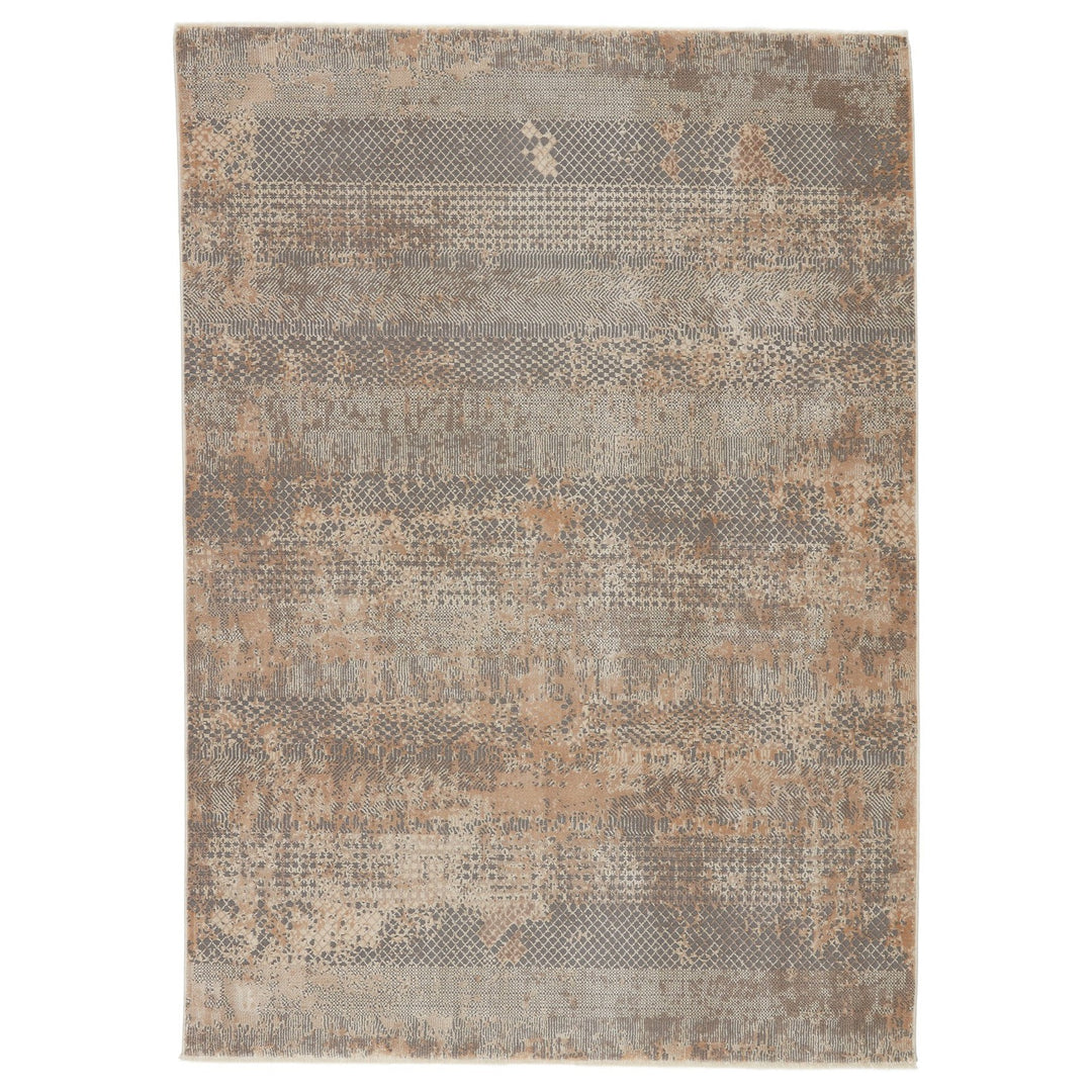 Jaipur Living Ezri Tribal Gray/ Tan Runner Rug (2'6"X8')