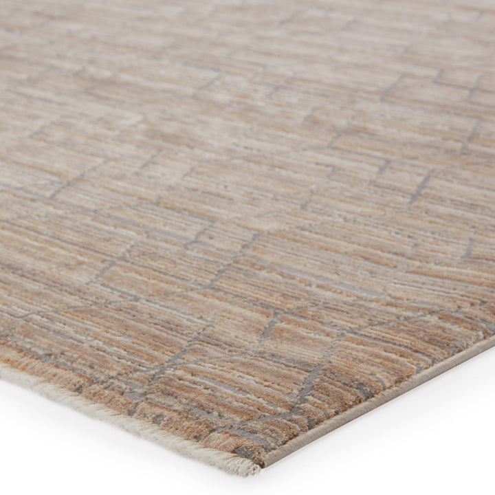 Jaipur Living Cavendish Trellis Tan/ Gray Area Rug (9'6"X12'6")