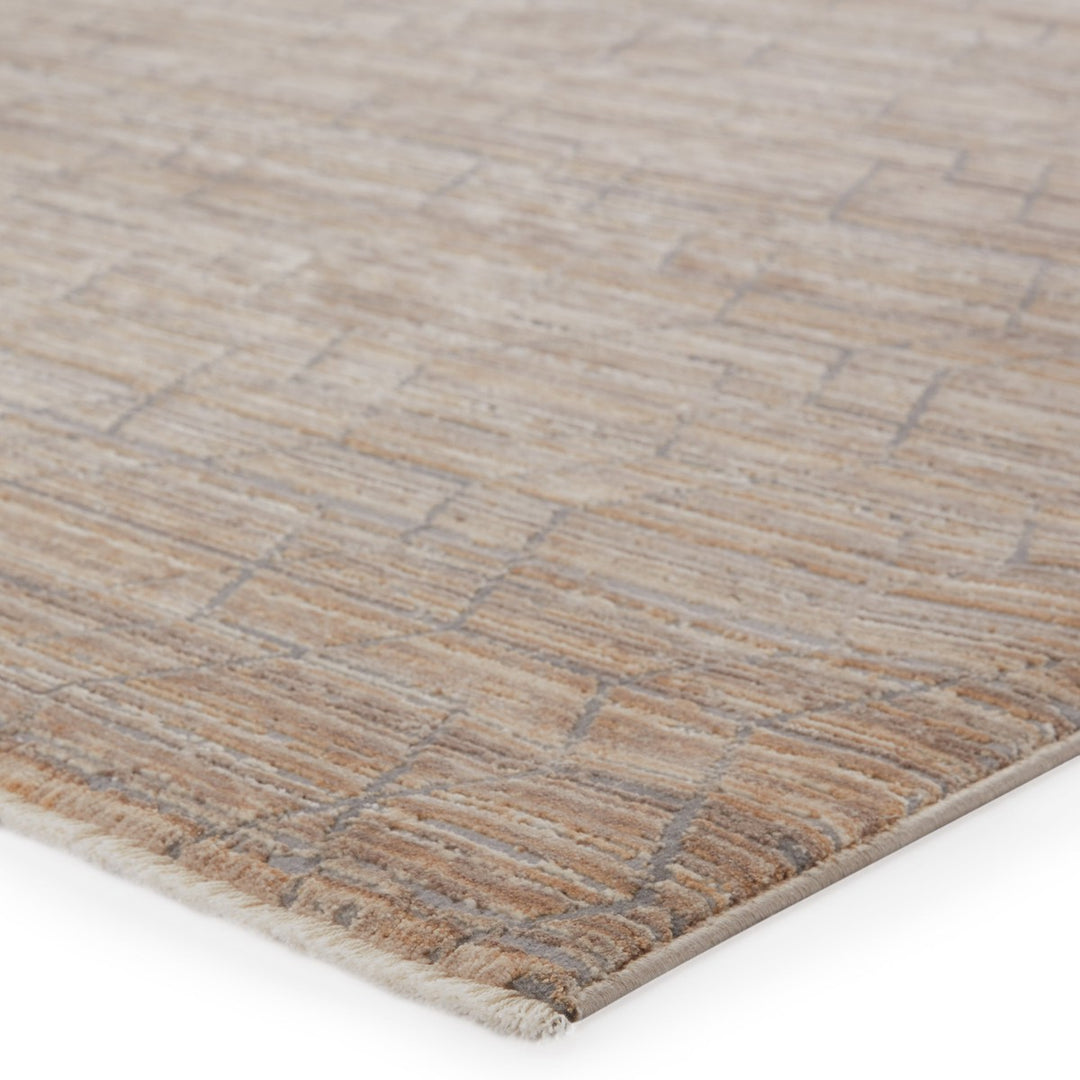 Jaipur Living Cavendish Trellis Tan/ Gray Area Rug (7'10"X10'10")