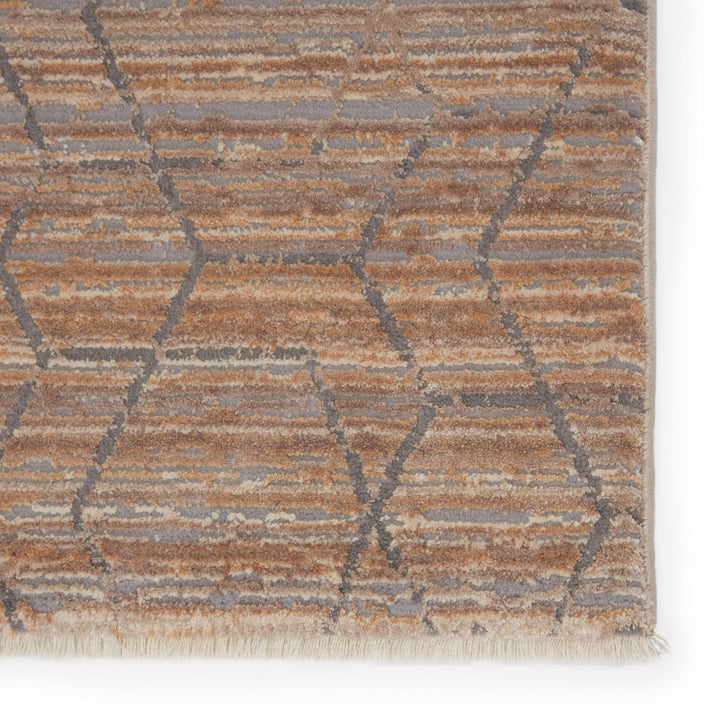 Jaipur Living Cavendish Trellis Tan/ Gray Area Rug (9'6"X12'6")