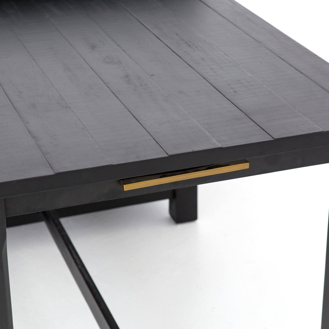 Maxwell Kitchen Island - Black Acacia