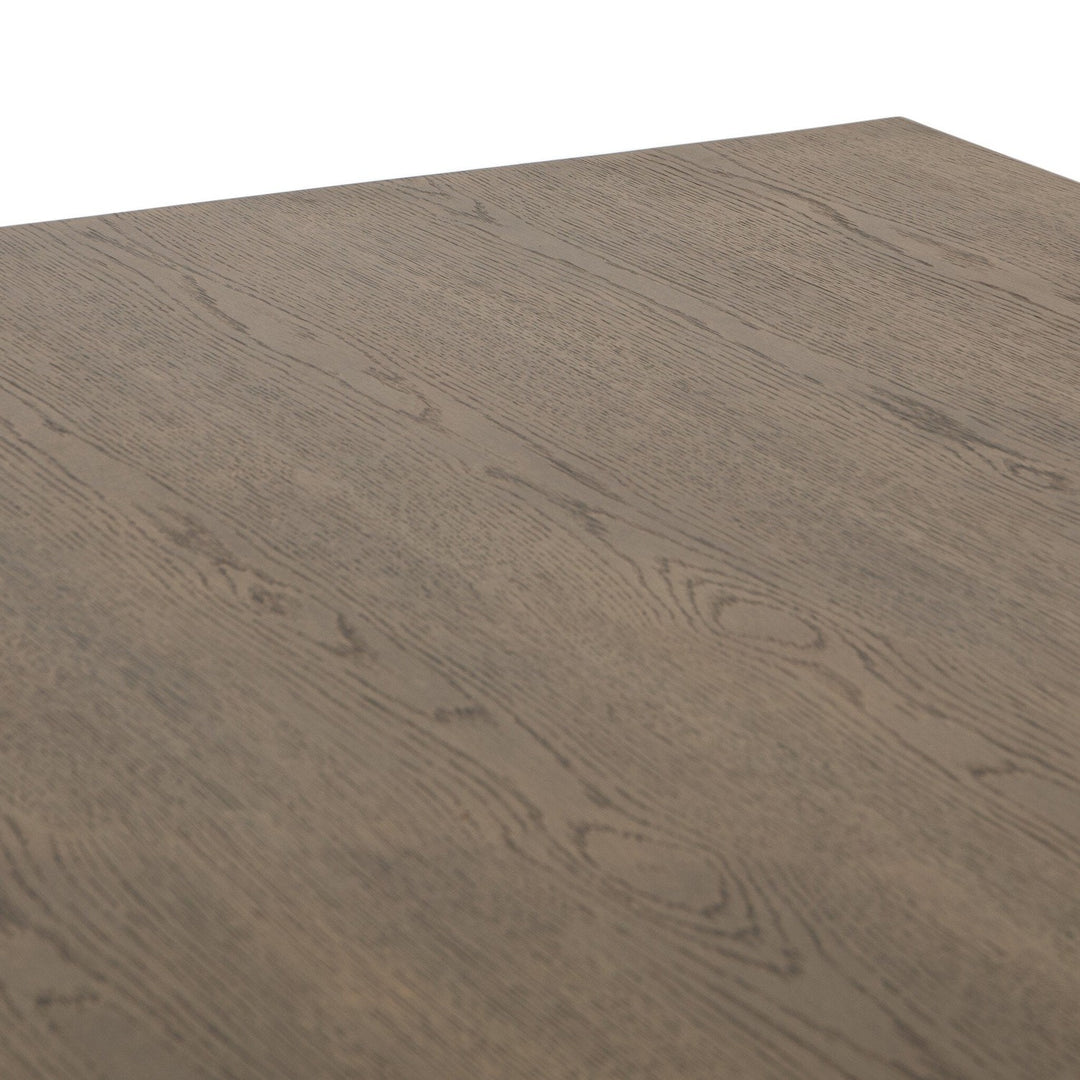 Harrison Dining Table-87" - Smoked Grey